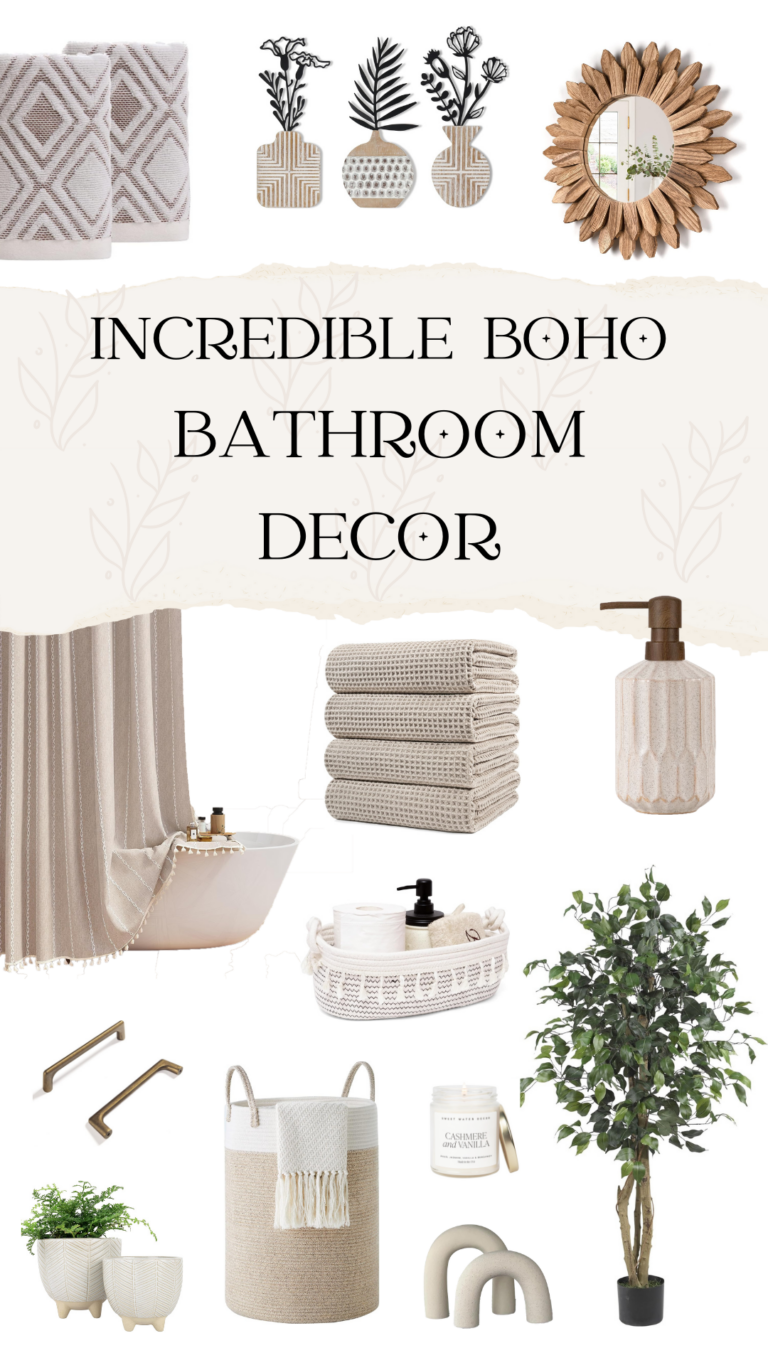 Boho Bathroom Decor