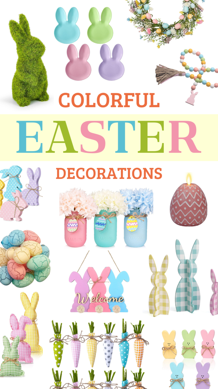 Colorful Easter Decor