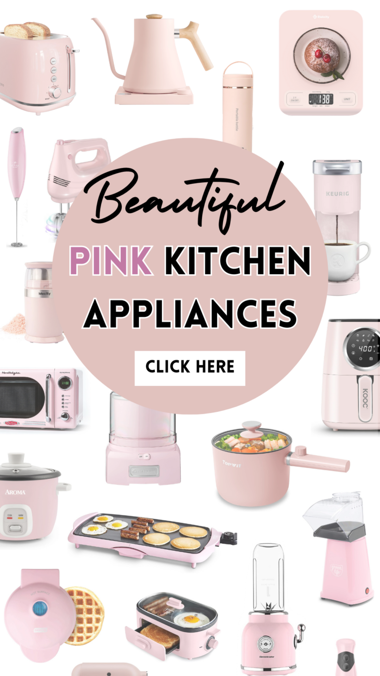 Amazing Pink Kitchen Appliances