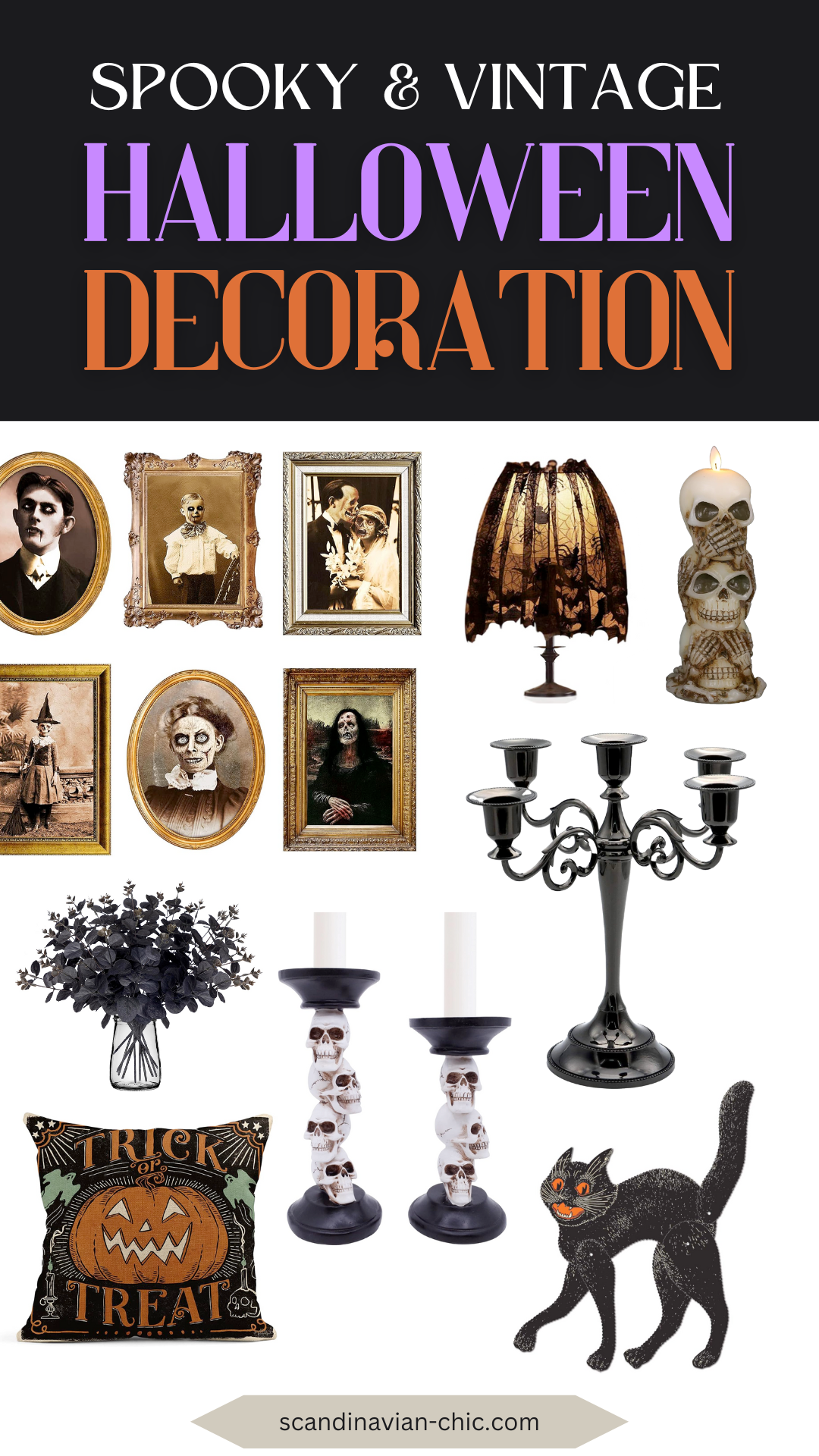 Spooky & Vintage Halloween Decor